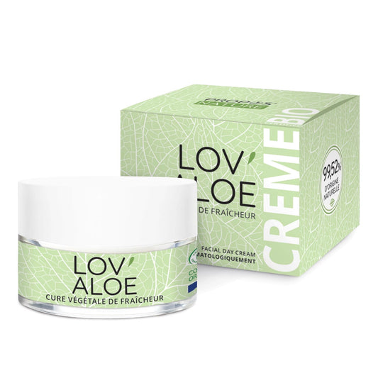 Lov’Aloe Organic Aloe Vera Gel – Pure Hydrating & Soothing Skincare 50g