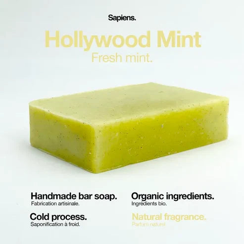 Solid Soap for Men (Hollywood Mint) – 100g
