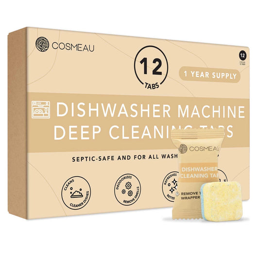 Cosmeau Dishwasher Deep Cleaning Tablets - 