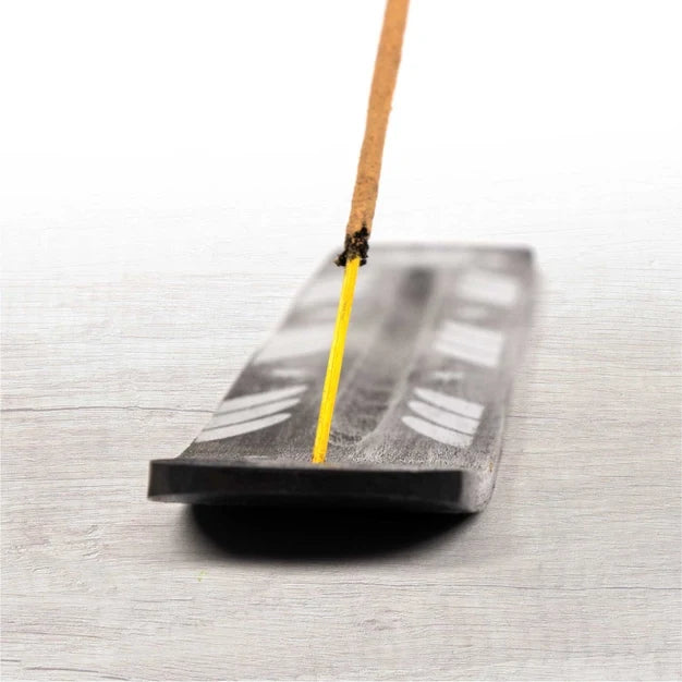 Black Elm Incense Holder • Handcrafted, Minimalist & Eco‑Friendly Home Fragrance Accessory - 