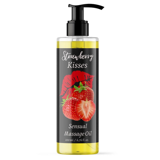 Strawberry Sensual Massage Oil – 200ml - 
