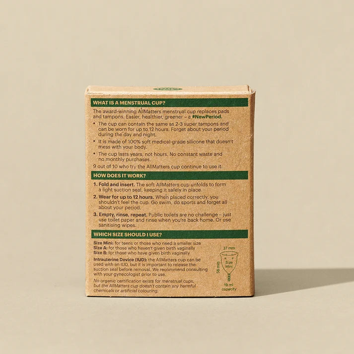 AllMatters Menstrual Cup – Reusable, Soft & Eco‑Friendly