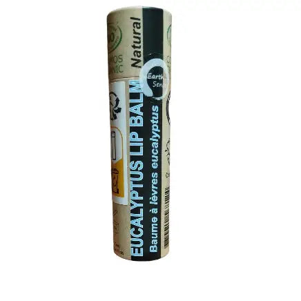 Organic Eucalyptus Lip Balm – Cooling Nourishment in 100% Paper Packaging