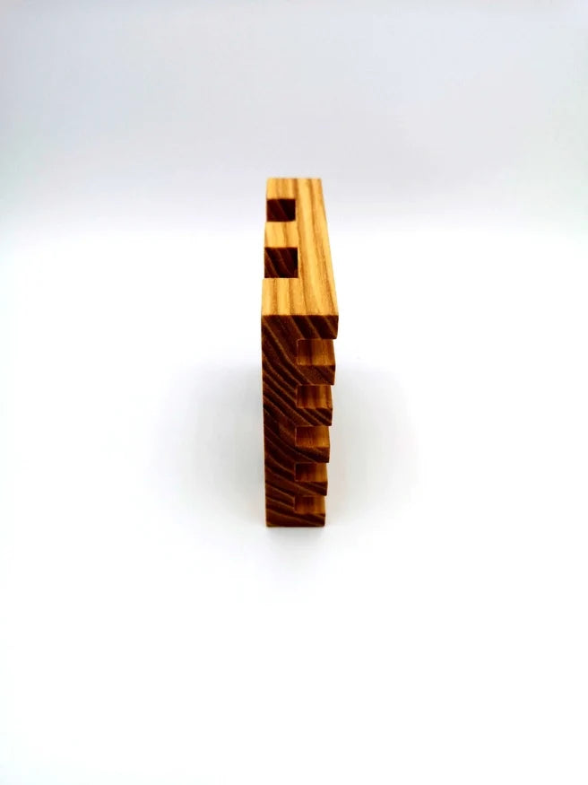 Mango Wood Soap Dish – Durable Wooden Holder for Bar Soaps - 