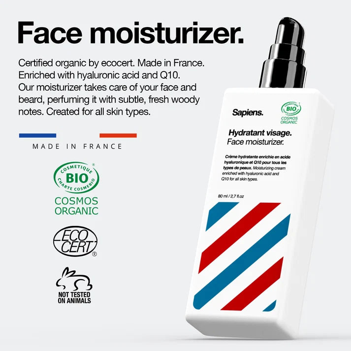 Organic Men’s Face Moisturiser (80ml)