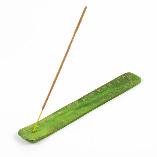 Green Incense Holder • Handcrafted, Minimalist & Eco‑Friendly Home Fragrance Accessory
