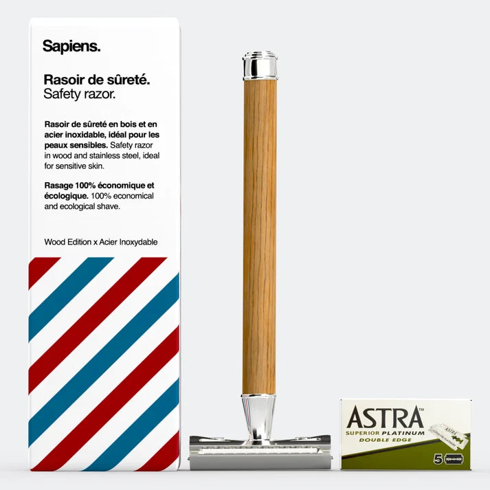 Sapiens Safety Razor (Wood Edition)