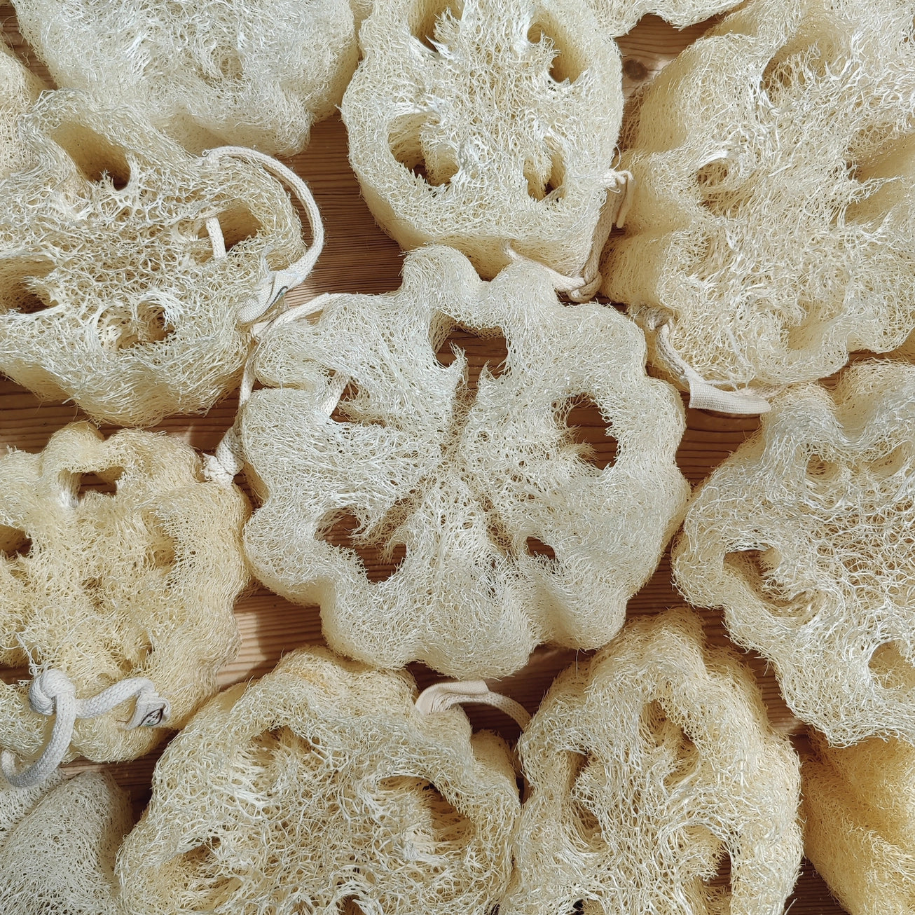 Washing‑Up Pad – Natural Loofah Sponge for Plastic‑Free Dishwashing