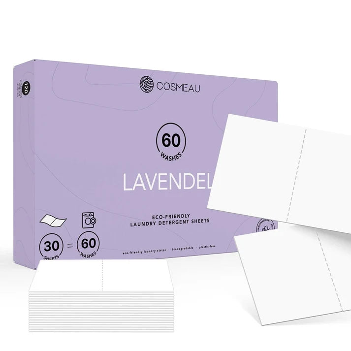 Cosmeau Laundry Sheets – Lavender (20 Washes)