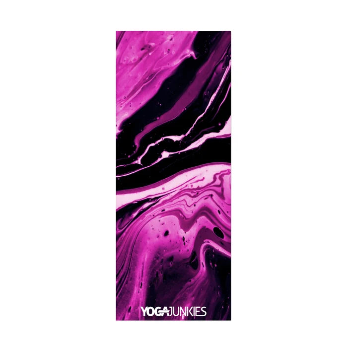 Travel Yoga Mat – Fuse with Slight Waves • Lightweight, Foldable & Non‑Slip Mat for Yoga Anywhere