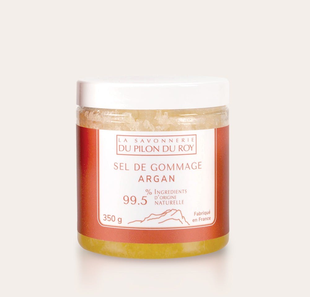 Organic Argan Oil Salt Scrub 350g