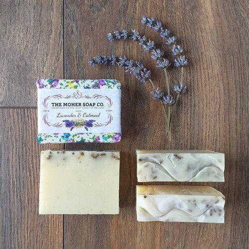 Lavender and Oatmeal Natural Soap 100g