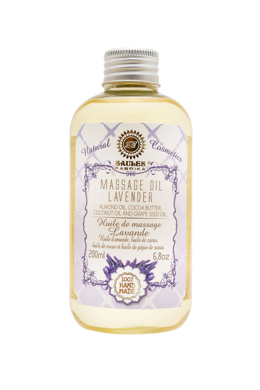 Massage Oil Lavender 200ml