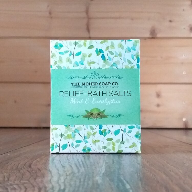 Relief Bath Salt - Mint & Eucalytpus 320g
