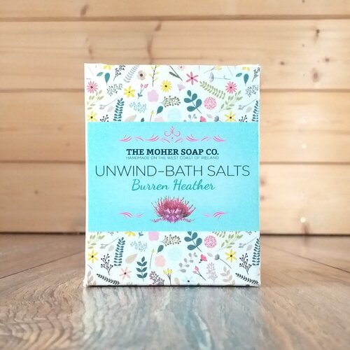 Unwind Bath Salts - Burren Heather 320g