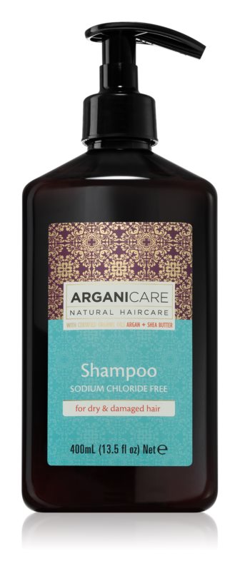 Arganicare Argan Oil & Shea Butter Shampoo for Dry and Damaged Hair