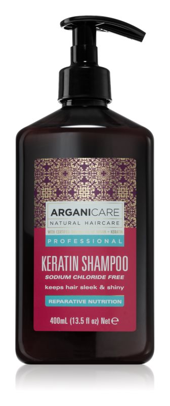 Arganicare Professional Keratin Regenerating Shampoo 400ml