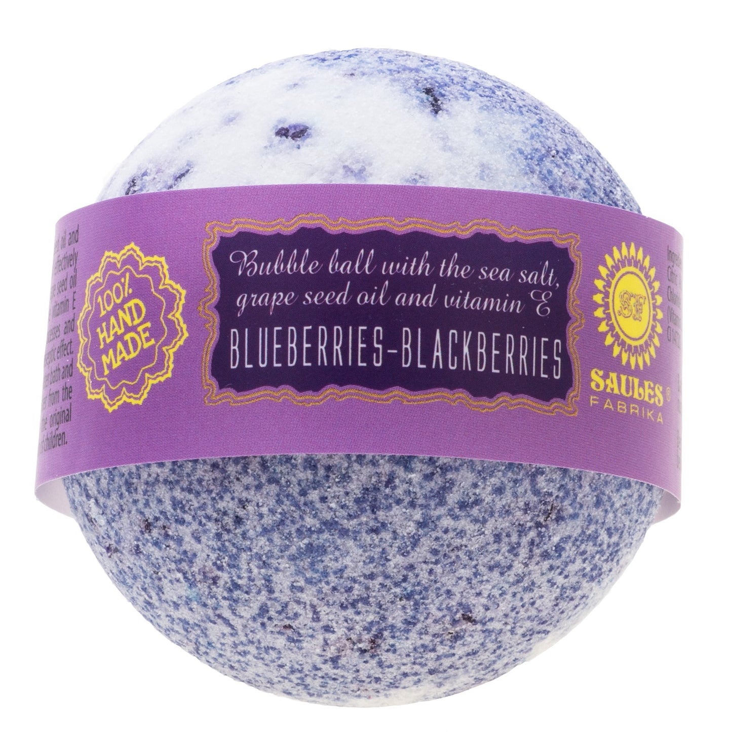 Bath Bomb Blueberries – Blackberries 145g
