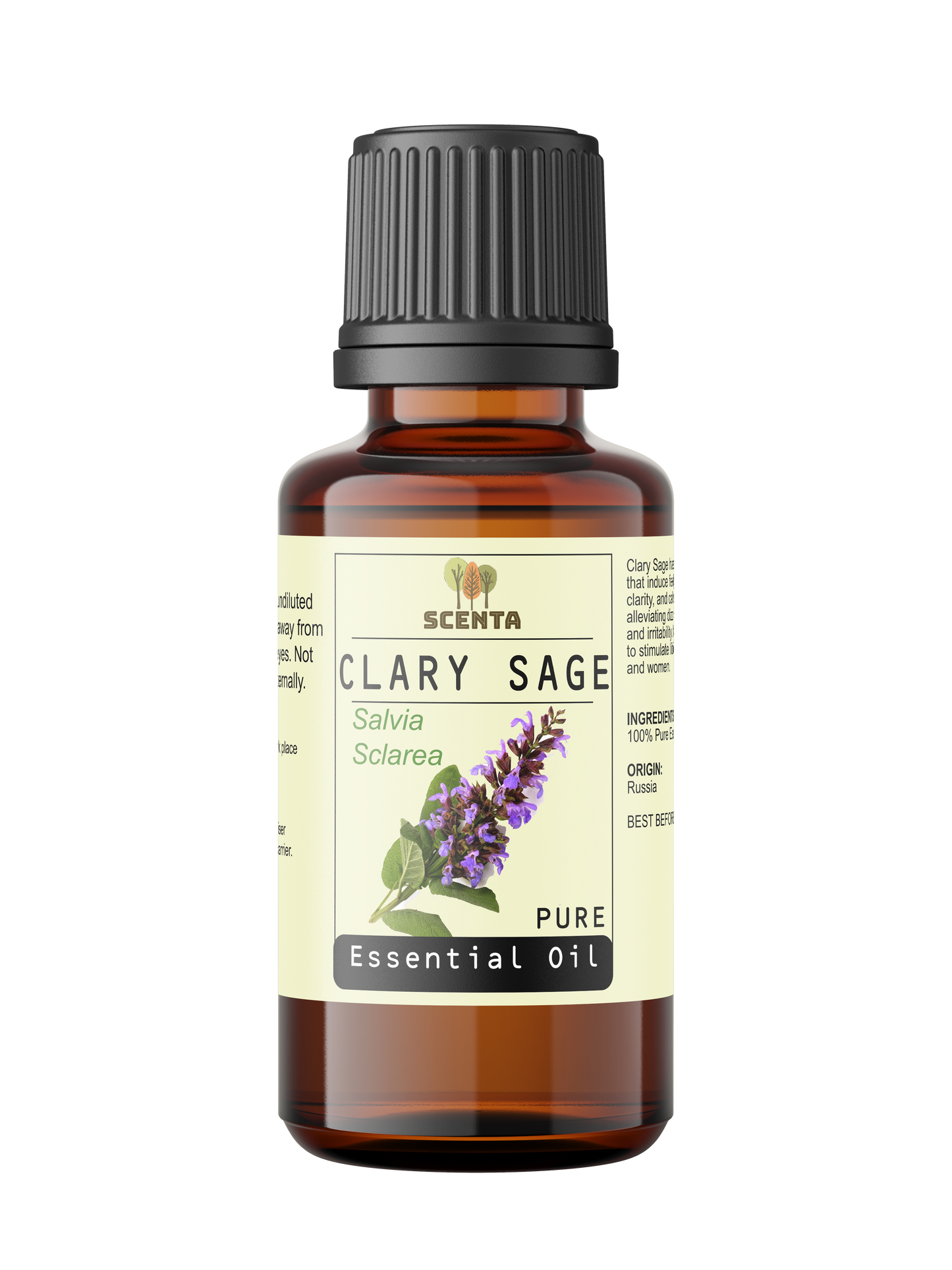 Clary Sage Essential Oil 10ml - SCENTA