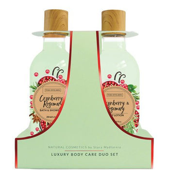 Duo set Cranberry & Rosemary - shower gel + body lotion - SCENTA