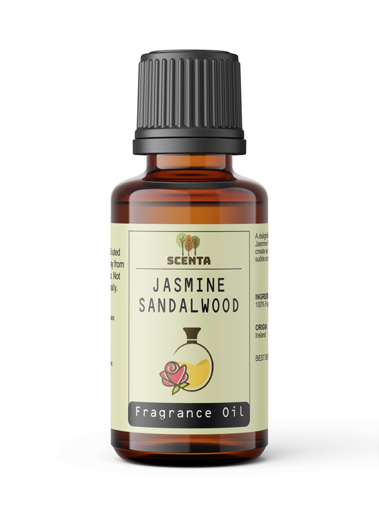 Jasmine & Sandalwood Fragrance Oil 10ml