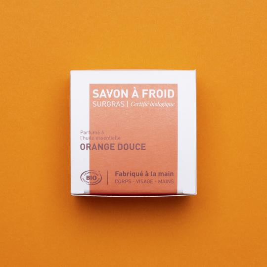 Orange Douce | Surgras cold soap | 90g