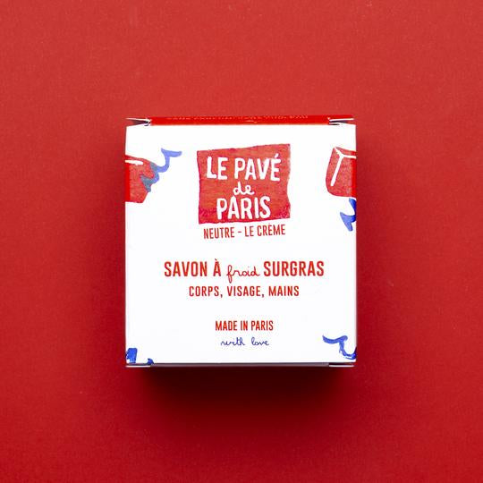 Le Pavé de Paris Neutre | Surgras cold soap | 150g