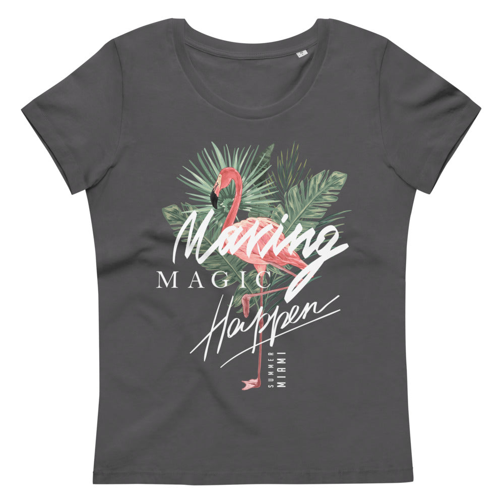 Women's fitted eco tee Morning Magic