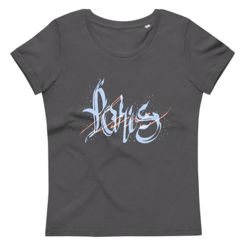 Women's fitted eco tee Paris Love