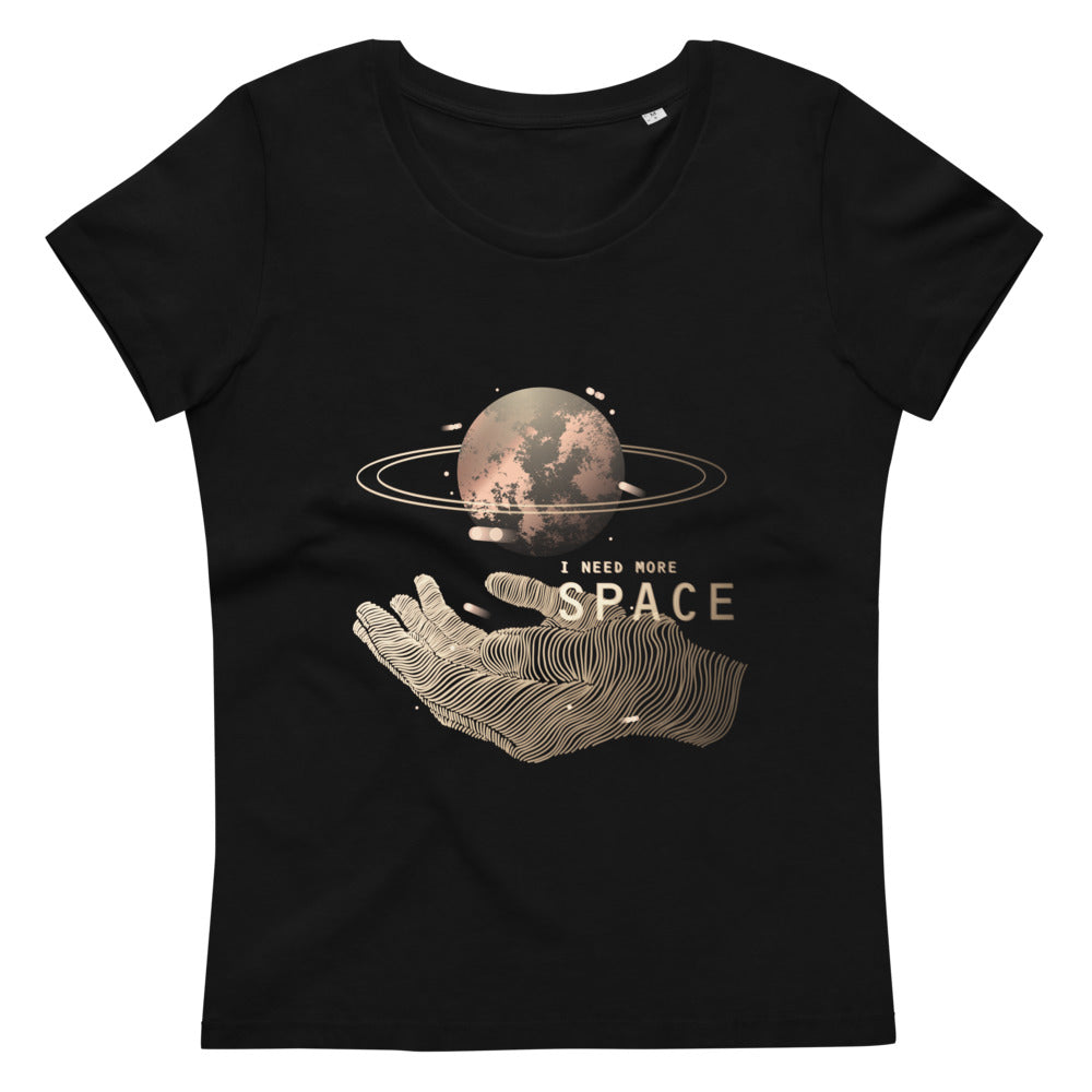 Women's fitted eco tee Space
