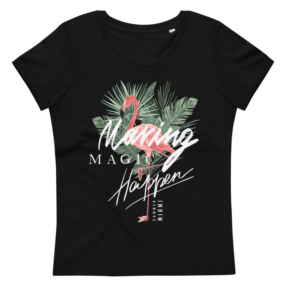 Women's fitted eco tee Morning Magic